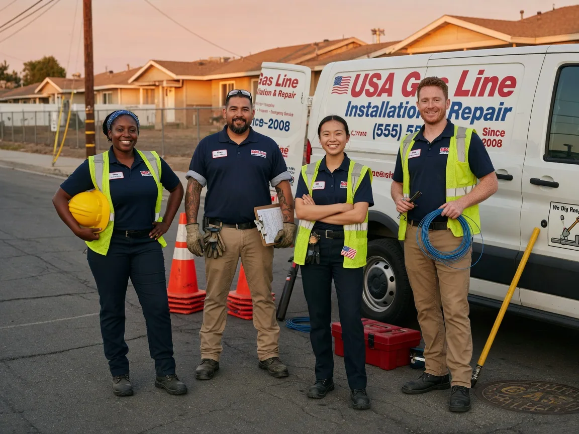 Gas Line Installation company in Twin Brooks, SD